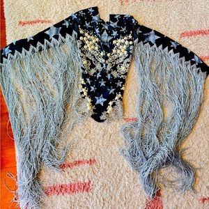 Stars pearls leotard